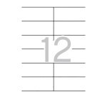 Etiquetas para impresora 105 x 48 mm Multi3 - Paquete de 100 hojas A4