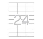 Etiquetas para impresora 70 x 35 mm Apli 1272 - Caja 100 Hojas