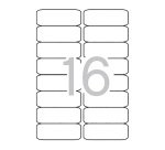 Etiquetas para impresora 99,1 x 34 mm Apli 2418 - Caja 100 Hojas