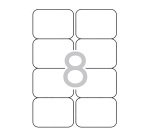 Etiquetas para impresora  99,1 x 67,7 mm Apli 2420 - Paquete de 100