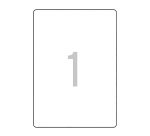 Etiquetas para impresora 199,6 x 289,1 mm Multi3 - Paquete de 100 hojas A4