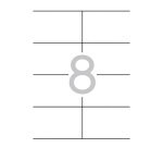 Etiquetas para impresora 105 x 70 mm Multi3 - Paquete de 100 hojas A4