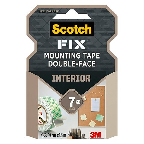 Double-sided foam mountint tape  Scotch® - length 1,5 m 