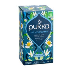Infusion chamomile, vanilla, and  honey  Organic Manuka Pukka - Box of 20 bags