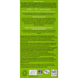 Infusion Purifier Bio Pukka - Boîte de 20 sachets