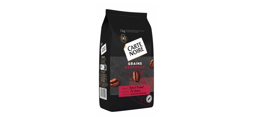 Café en grains Carte Noire Espresso 100 % Arabica - paquet de 1 kg
