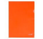 Chemise coin plastique Seco A4 polypropylène 12/100e couleurs assorties - Paquet de 25