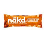 Reep gedroogd fruit en pindanoten glutenvrij Nakd - 35 g,  doos van 18 repen