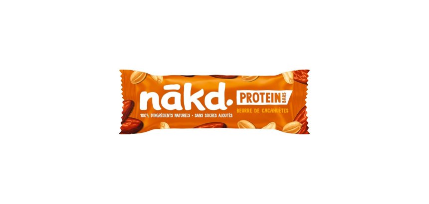 Barre fruits secs et cacahuètes sans gluten Nakd - 35 g