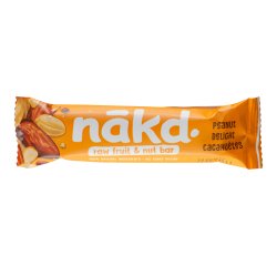 Barre fruits secs et cacahuètes sans gluten Nakd - 35 g