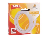 Cinta doble cara Apli  15 mm x 20 m