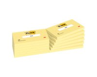Post-it block, ruled yellow 76 x 127 mm