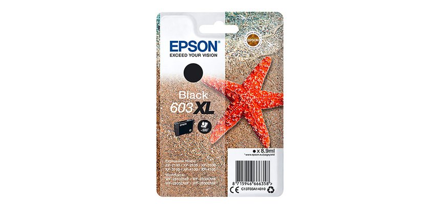 Epson 603XL  cartouche haute capacité noire pour imprimante jet d'encre