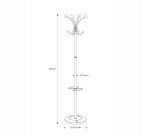 Portemanteau Vienna 2 métal/ bois