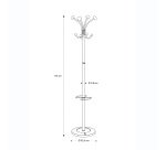 Portemanteau Vienna 2 Métal chromé
