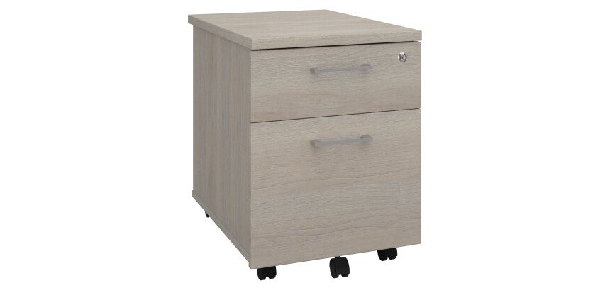 Mobile drawer cabinet wood Ecla 2 drawers 