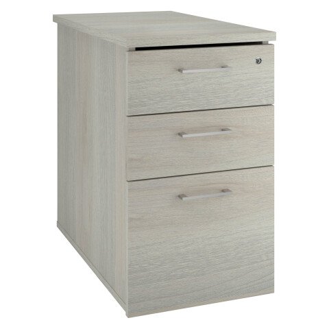 Cajonera altura mesa Ecla Fon 80 cm 3 Cajones roble gris