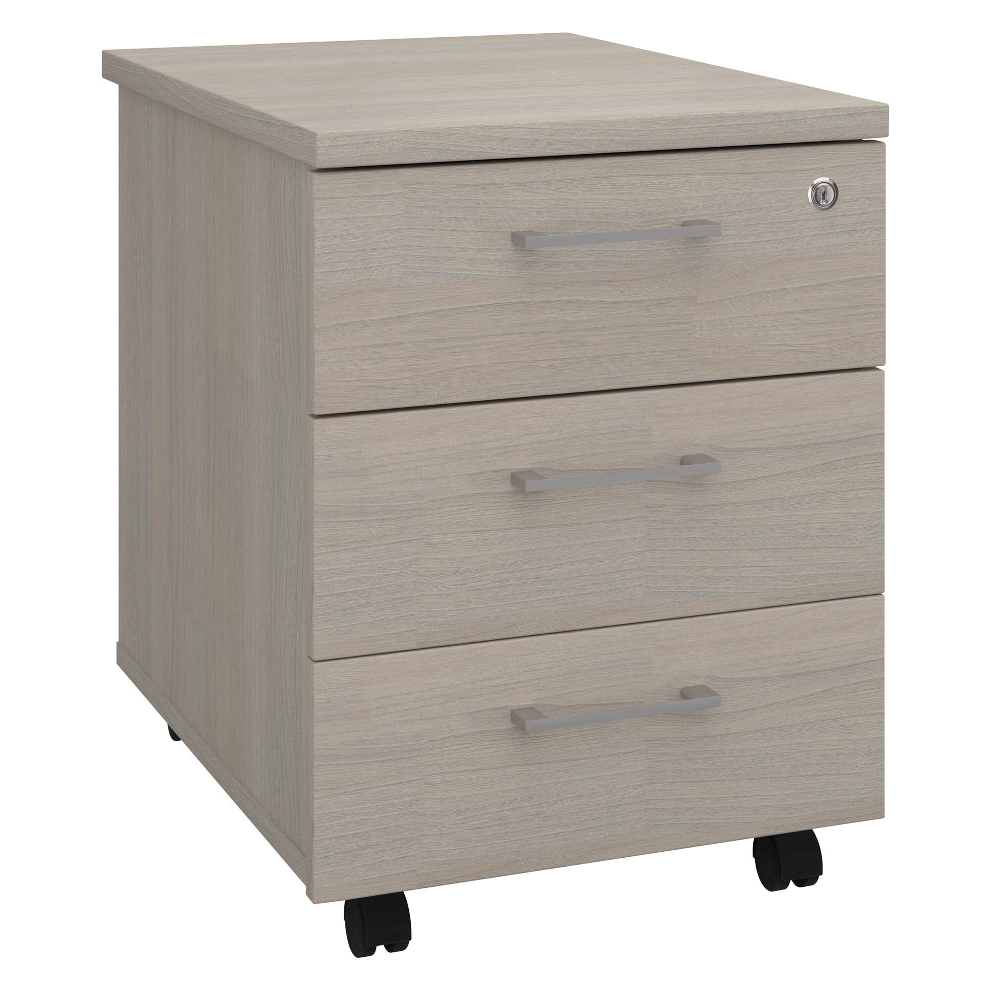 Mobile drawer cabinet wood Ecla 3 drawers 