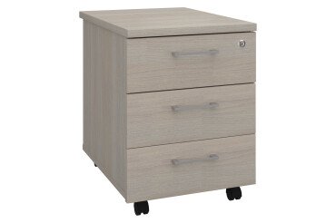 Mobile drawer cabinet wood Ecla 3 drawers 