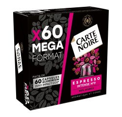 Kaffeekapseln Carte Noire Intense N° 9 - Packung mit 60