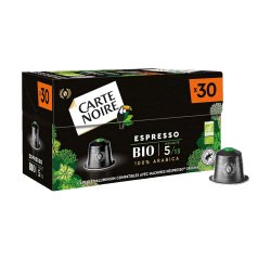 Capsules de café Carte Noire Espresso Bio - Boîte de 30