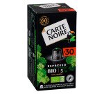 Kaffeekapseln Carte Noire Espresso Bio - Packung mit 30 Stück