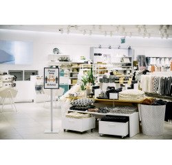 Porte-affiche sur pied A3 Info Stand Basic Durable