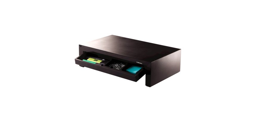 Support écran Fellowes Designer Suites - H 11 x L 40 x P 23 cm