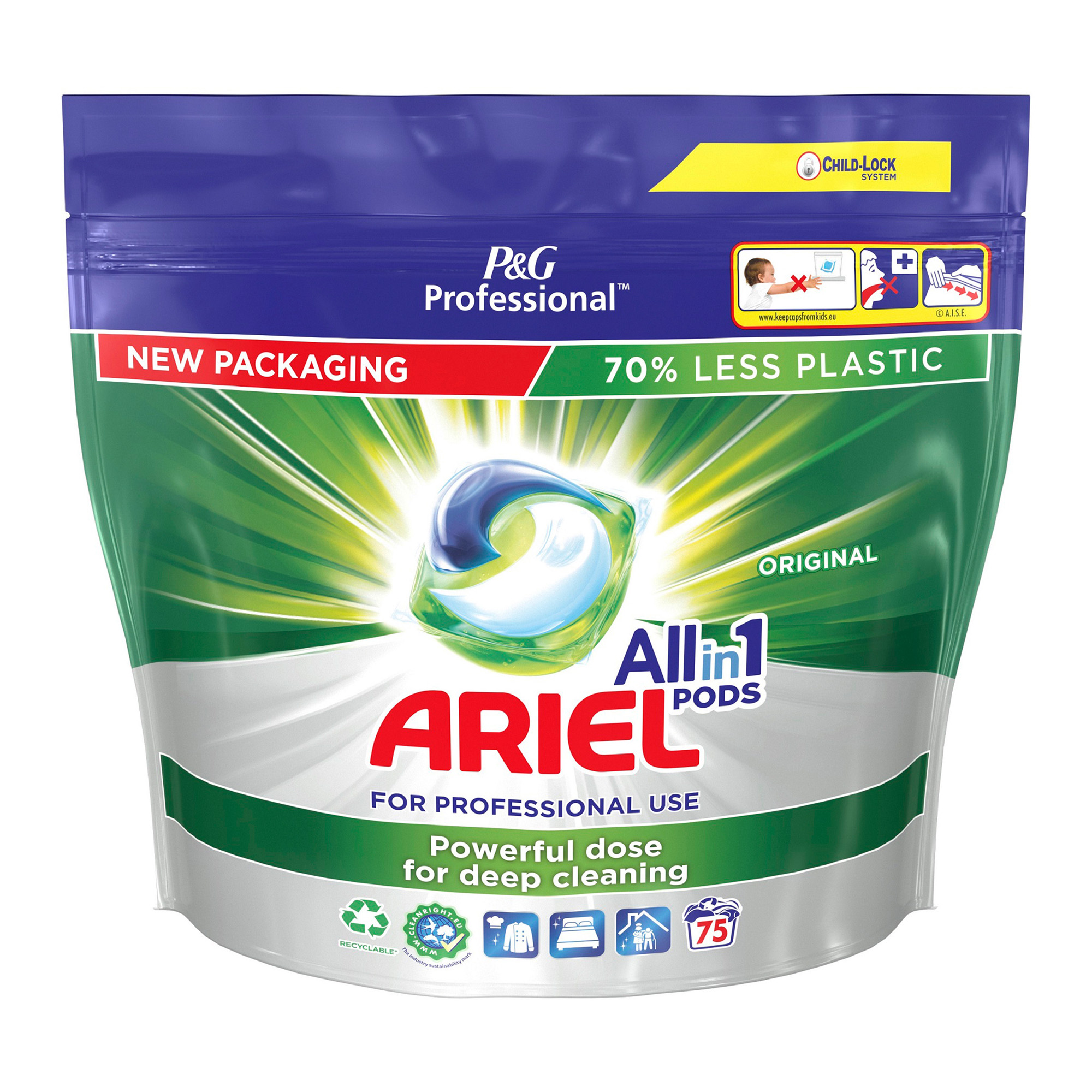 ARIEL ALL IN 1 WASHING PODS PROFESSIONAL 45'S