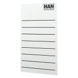 <label for magazine rack Han, 65 x 104 mm, gray</label>