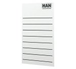 Étiquette pour porte-revues Han, 65 x 104 mm, gris