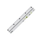 Règle plate aluminium 20 cm Wonday