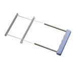 Relieur d'archives Leitz incolore plastique - Boîte de 50