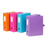 Classifying box plastics Essentiel Viquel back 10 cm trendy colors