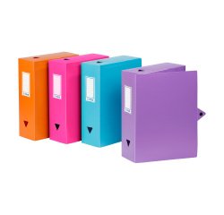 Classifying box plastics Essentiel Viquel back 10 cm trendy colors