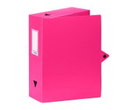 Classifying box plastics Essentiel Viquel back 10 cm fuchsia
