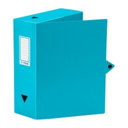 Boîte de classement plastique Essentiel Viquel dos 10 cm couleurs tendance