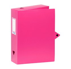Boîte de classement plastique  Essentiel Recycle Viquel dos 8 cm couleurs tendance