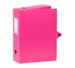 Boîte de classement plastique  Essentiel Recycle Viquel dos 8 cm couleurs tendance