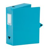 Classifying box plastics Essentiel Viquel recycled back 8 cm turquoise