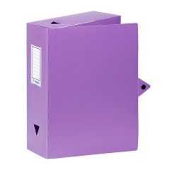 Boîte de classement plastique Essentiel Viquel dos 10 cm couleurs tendance