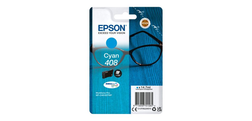 Epson 408 Cartuchos originales separados cian, amarillo, magenta (1100 páginas)
