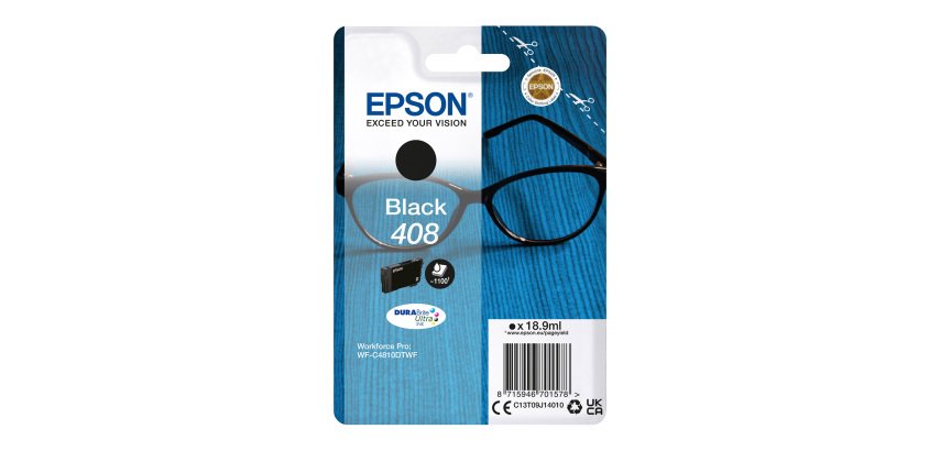 Epson 408 ( C13T09J14010) Cartucho negro original inkjet (1100 páginas)