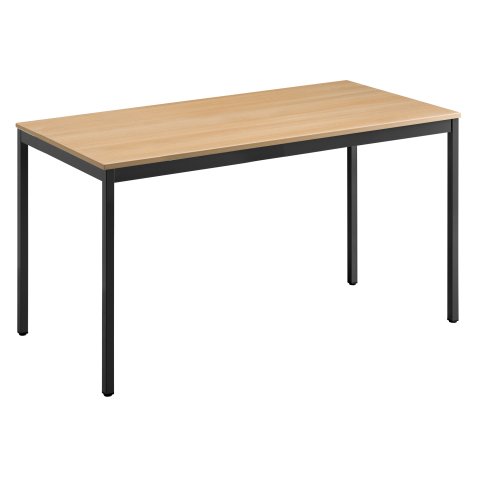 Table multi-usages chêne clair L 140 x P 70 cm - Éco