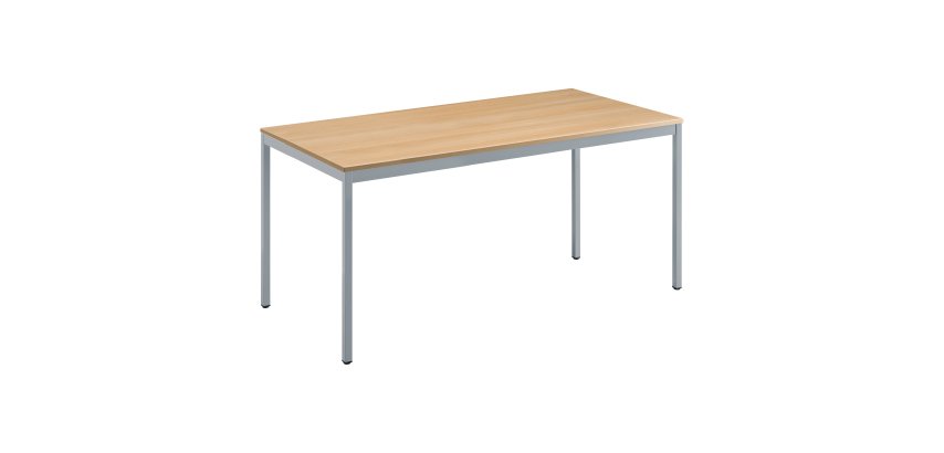 Table multi-usages chêne clair L 160 x P 80 cm - Éco