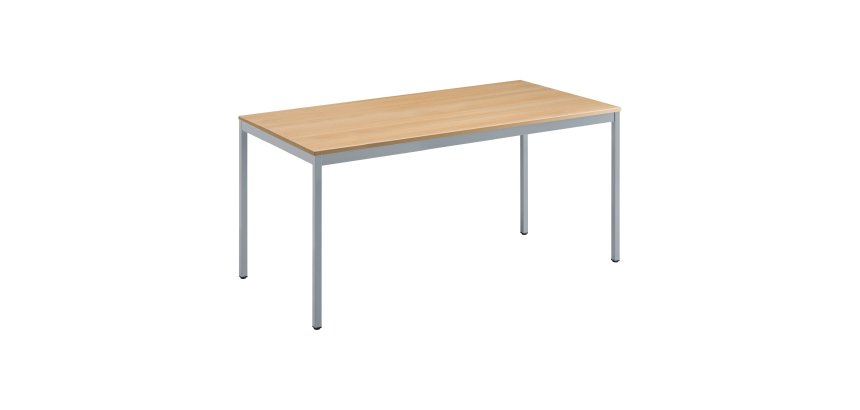 Table multi-usages chêne clair L 160 x P 80 cm - Éco