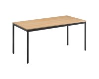 Table multi-usages chêne clair L 160 x P 80 cm - Éco