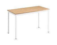 Table multi-usages chêne clair L 120 x P 60 cm - Éco