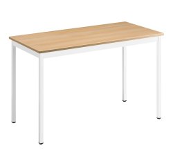 Table multi-usages chêne clair L 120 x P 60 cm - Éco