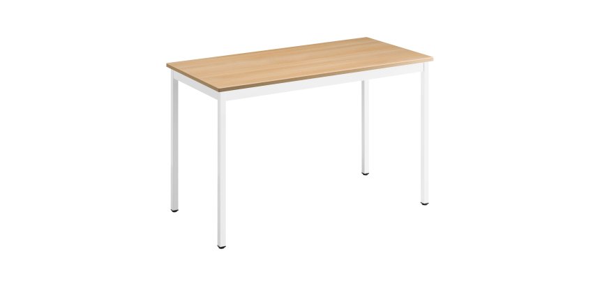 Table multi-usages chêne clair L 120 x P 60 cm - Éco